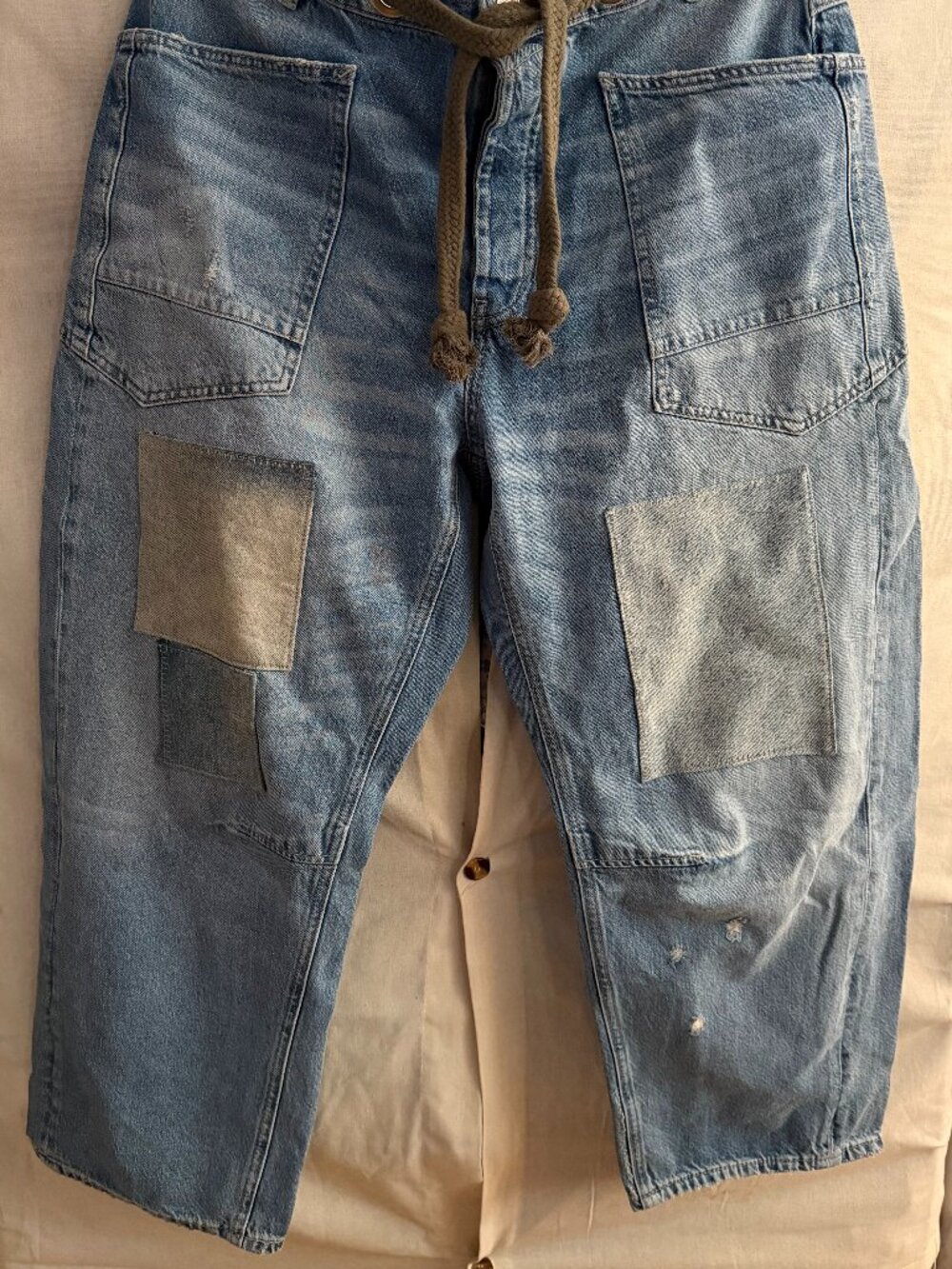 Free People We The Free Moxie Pull-On Barrel Jeans - Picture 7 of 10